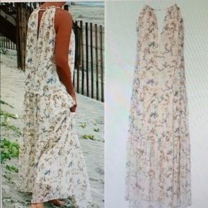 NWT DREW/ANTHROPOLOGY Boho Tiered Maxi Dress